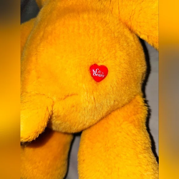 Vintage Care Bears Tenderheart Bear Plush Stuffed Animal 2002 Tender Heart 8” - Picture 4 of 5